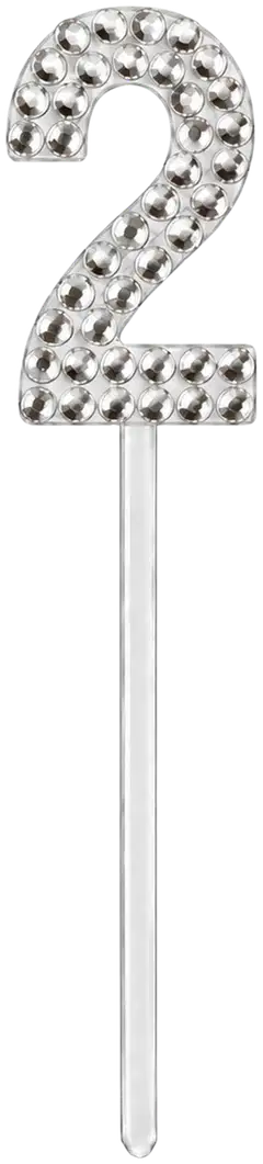 Koristetikku timantein nro 2, koko 2*10 cm - 1