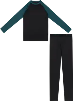 House lasten tekninen kerrasto 545H332502 - Black & 19-5025 Dark moss - 1