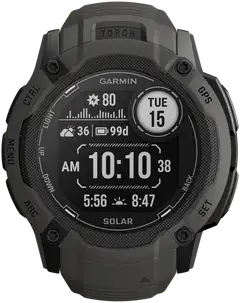 Garmin Instinct 2X Solar grafiitinharmaa GPS-älykello - 1