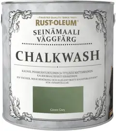 Rust-Oleum Seinämaali Chalkwash 2,5L Green grey - 1