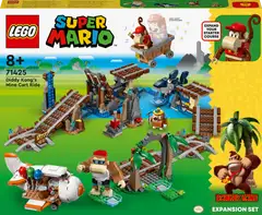 LEGO® Super Mario™ 71425 Diddy Kongin kaivosvaunurata ‑laajennussarja - 1