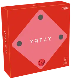 Tactic Noppapeli Yatzy Minimalist punainen - 3