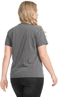 House naisten oversize t-paita Beautiful 213HP30606, D-mitoitus - D.grey acid wash - 3