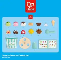 Hape Jäätelöt leikkisetti - 7