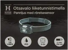 House otsavalo 150 LM liiketunnistimella - 2