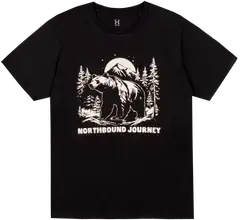 House miesten t-paita Nature - BLACK - 1
