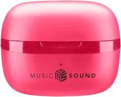 MusicSound Bluetooth nappikuulokkeet Flow pinkki - 2