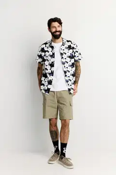 Finlayson miesten kesäpaita Ruusa - BLACK - 3