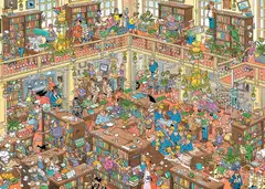 Jumbo palapeli JvH The Library! 500 XL - 2