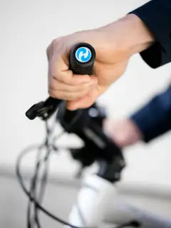 Herrmans kädensija luna lock 130mm musta  Ø22mm - 3