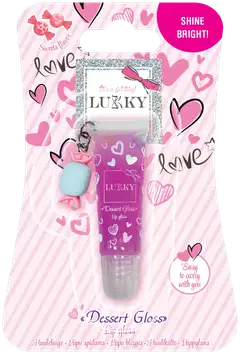 Lukky huulikiilto riipuksella 6ml, erilaisia - 1