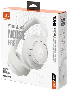 JBL langattomat Bluetooth-vastamelukuulokkeet Tune 770NC valkoinen - 8