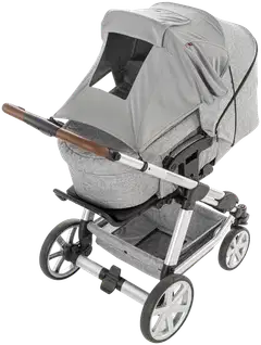 Reer aurinkosuoja lastenvaunuille, harmaa - 1