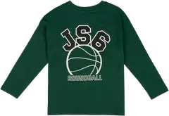 TEX lasten trikoopaita basketball I994694 - GREEN 6 - 2