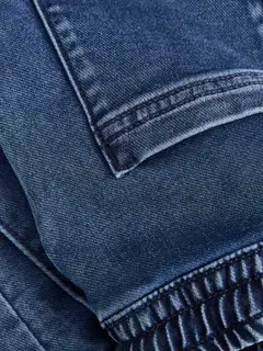 JJ REBEL miesten shortsit Jrebjoe - Blue denim - 4