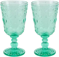 House viinilasi Diana 30 cl 2 kpl vihreä - 1