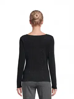 London Fog naisten juhlapaita Shine 213L264021 - black - 4
