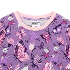 Muumi lasten pyjama Perhospuisto 592935 - liila - 5