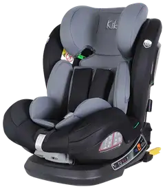 Kikid Turvaistuin Premium 40-150cm i-Size 360 ISOFIX R129, musta-harmaa - 3