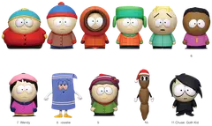 Monogram keräilyhahmo South Park 3D Foam Bag Clip Series 1 - 2