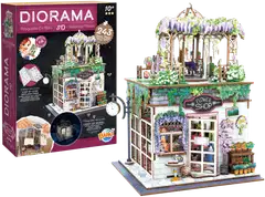 Buki askartelusetti Kukkakauppa diorama - 4