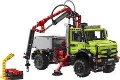 LEGO® Technic 42242 Nosturilla varustettu Mercedes-Benz Unimog U 5023 - 2