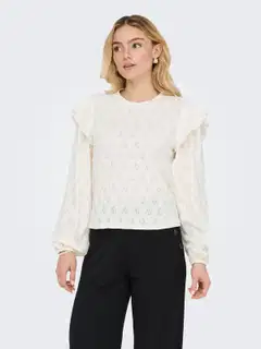 JDY naisten paita Jdylollie - Cloud dancer - 3