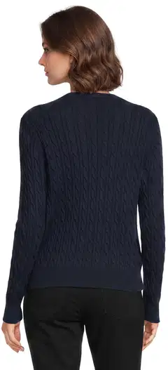 London Fog naisten neuletakki 213L032029 - navy blazer - 3