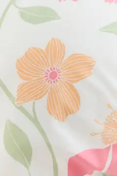 Finlayson pussilakanasetti Unelma 150X210+50X60 vihreä/valk/pinkki - 4