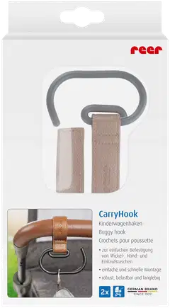 Reer CarryHook laukkukoukut 2 kpl - 3