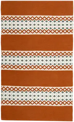 ihankotona puuvillamatto Helka 80x150 cm terra - 1