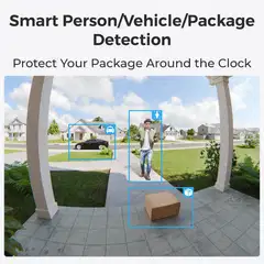 Reolink Video-ovikello (akku) Smart 2K Wi-Fi Musta - 5