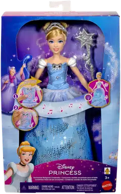 Disney Princess Light Up Tuhkimo-Nukke - 4