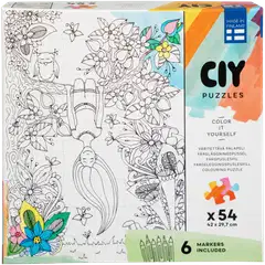 Peliko palapeli Color it Yourself 54 palaa tussit, erilaisia - 9