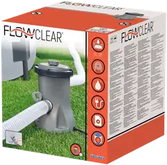 Bestway uima-altaan suodatinpumppu Flowclear 330 gal - 1