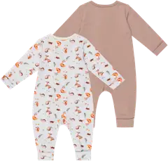 Ciraf vauvojen pyjama 250B252932 2-pack - beige squirrel aop - 2