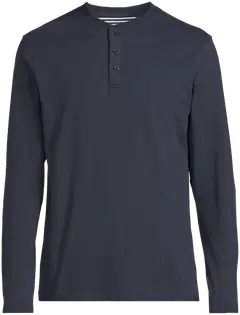 House miesten trikoopusero henley-pääntiellä 195HB28251 - Dark blue - 2