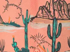 WKLY. miesten Hawaii-paita Desert Cowboy 194W152611 - Dusty orange - 6