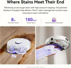 Narwal Freo X10 PRO robottipölynimuri valkoinen - 8