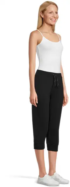 House naisten collegecaprit Terry basic - MUSTA - 4