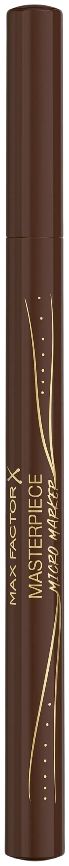 Max Factor Masterpiece Brow Micro Marker 050 Ash Brown 1,1 ml kulmakynä - Ash Brown - 2