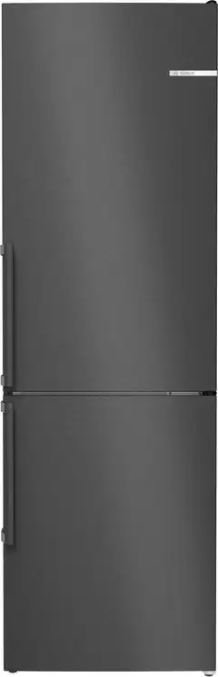 Bosch Serie 4 jääkaappipakastin 186 x 60 cm tumma antrasiittivärinen teräs - 1