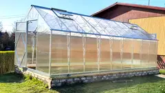 Ecoslider kasvihuone 2.0 X 6.24 - 6