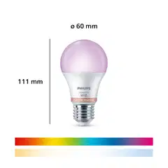 Philips Smart Lighting aloituspakkaus A60 E27 8.5W RGB 2 kpl kaukosäätimellä - 4