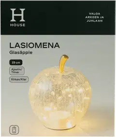 House Led-lasiomena 19 cm, kirkas - 1
