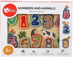 bo. opetuspalapeli Numerot ja eläimet - 3
