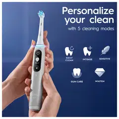 Oral-B iO 6 Grey sähköhammasharja, 2 Vaihtoharjaa, 1 Matkakotelo - 6