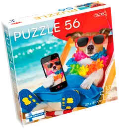 Tactic palapeli Jack Russel Dog Resting 56 palaa - 1
