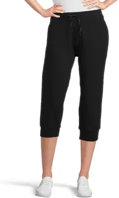 House naisten collegecaprit Terry basic - MUSTA - 1