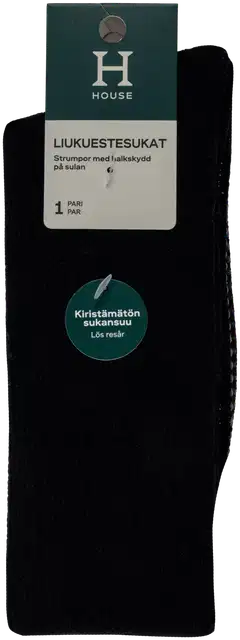 House naisten liukuestesukat 214H322609 - Black - 3